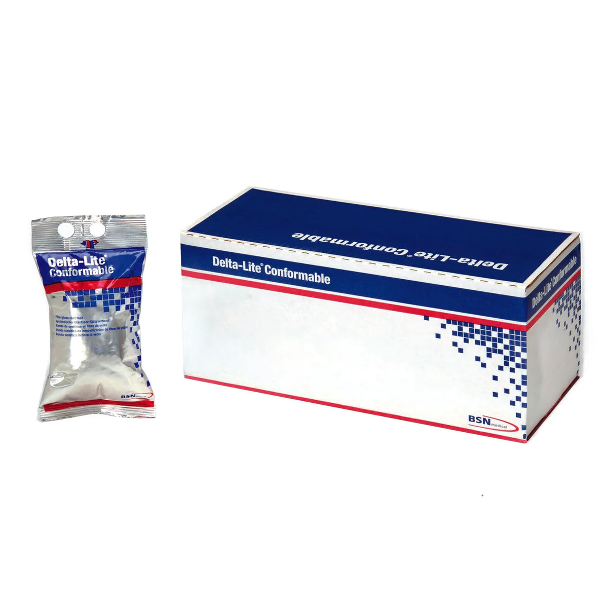 Delta-Lite® Conformable™ White Cast Tape, 3 Inch x 4 Yard, RL/1