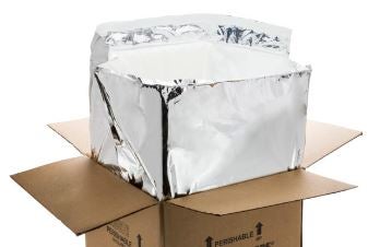 LINER, THERMAL INSULATED ROLLED 16CUBE W/TAPE (16/BX), BX/16