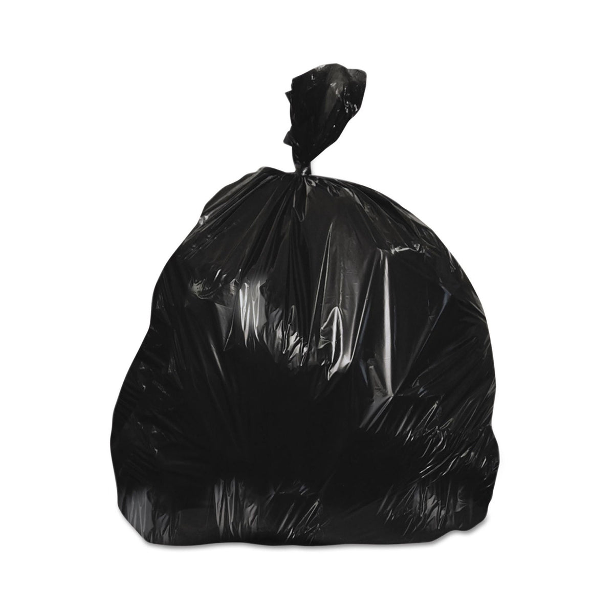 Heritage™ Heavy Duty Trash Bag, Black, 45 gallon Capacity, CS/125