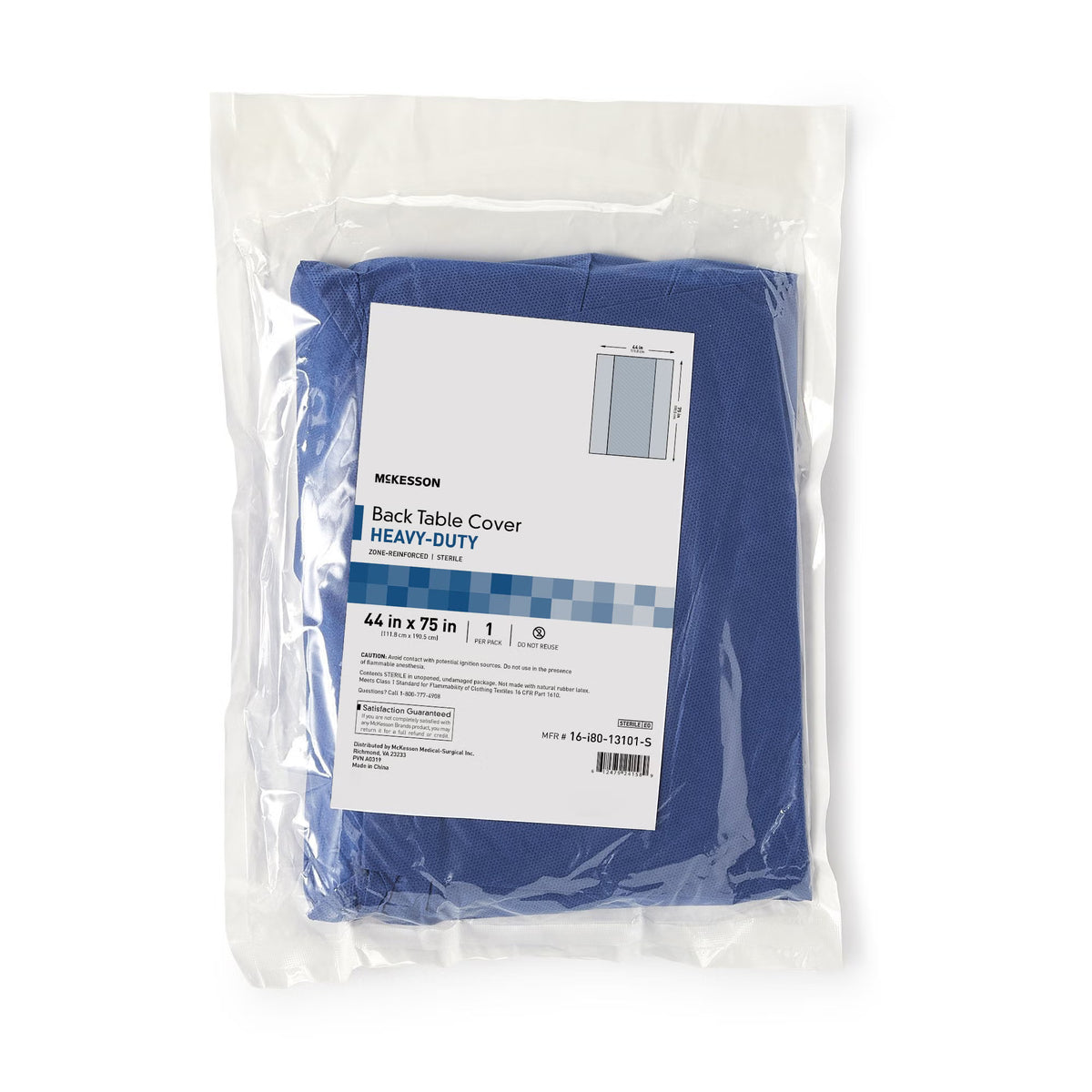 McKesson Table Drape, 44 x 75 Inch, CS/20