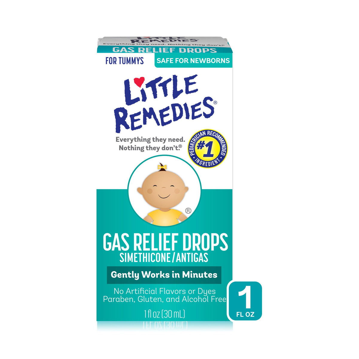 Little Remedies® for Tummys Simethicone Antigas Gas Relief Drops, EA/1
