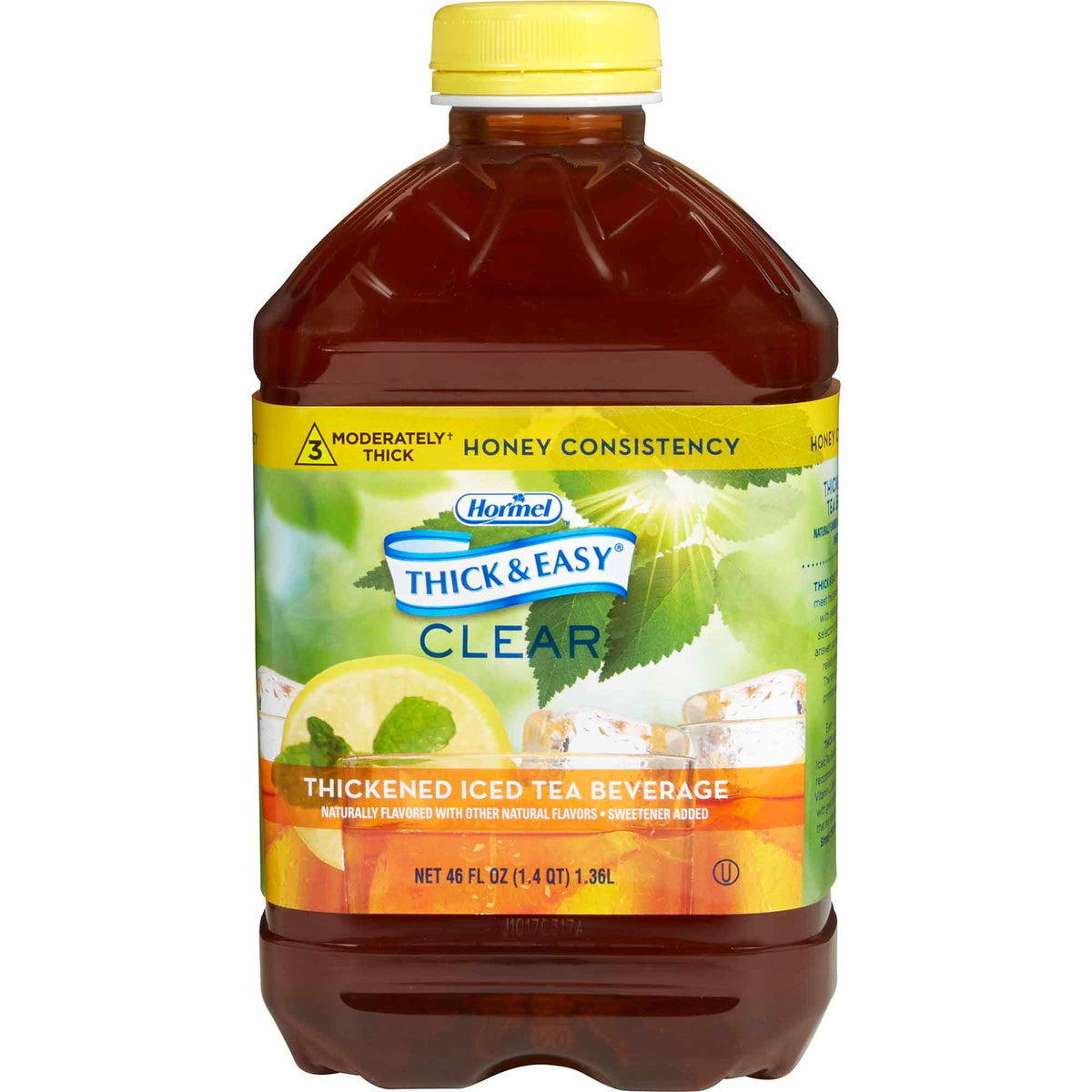 Thick & Easy® Clear Honey Consistency Iced Tea Thickened Beverage, 46-oz., EA/1