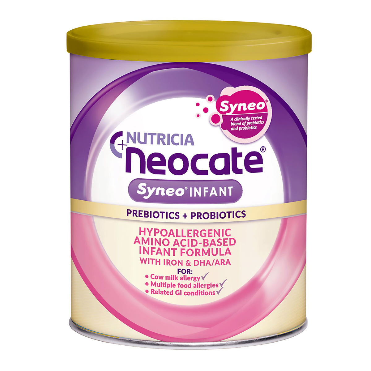 Neocate® Syneo Ready to Use Amino Acid–Based Infant Formula, 400-gram can, CS/4