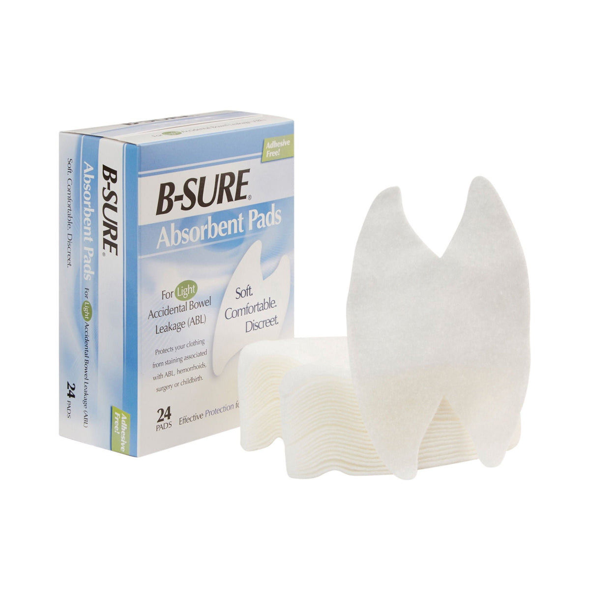 B-Sure® Light Incontinence Liner, One Size Fits Most, BX/24