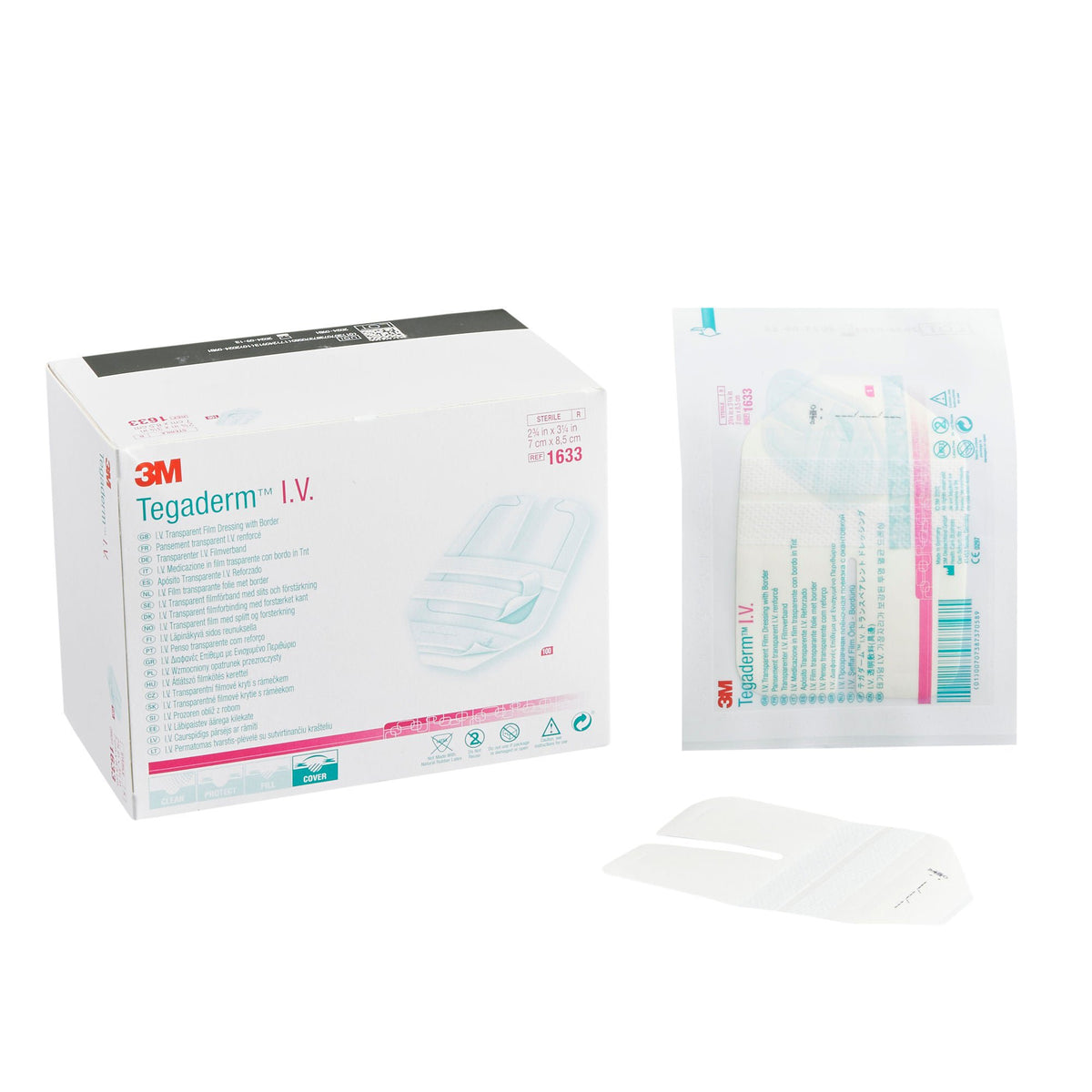 3M™ Tegaderm™ IV Dressing, 8.5 x 7 cm, CS/400