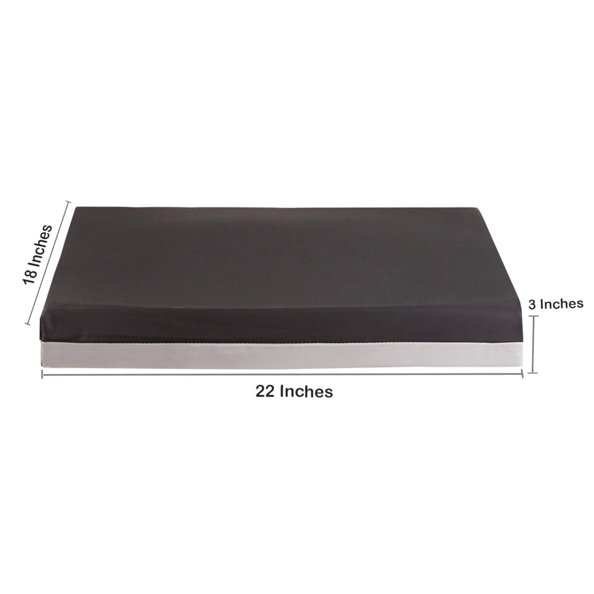 McKesson Gel Protekt Seat Cushion, 22 x 18 x 3 Inch