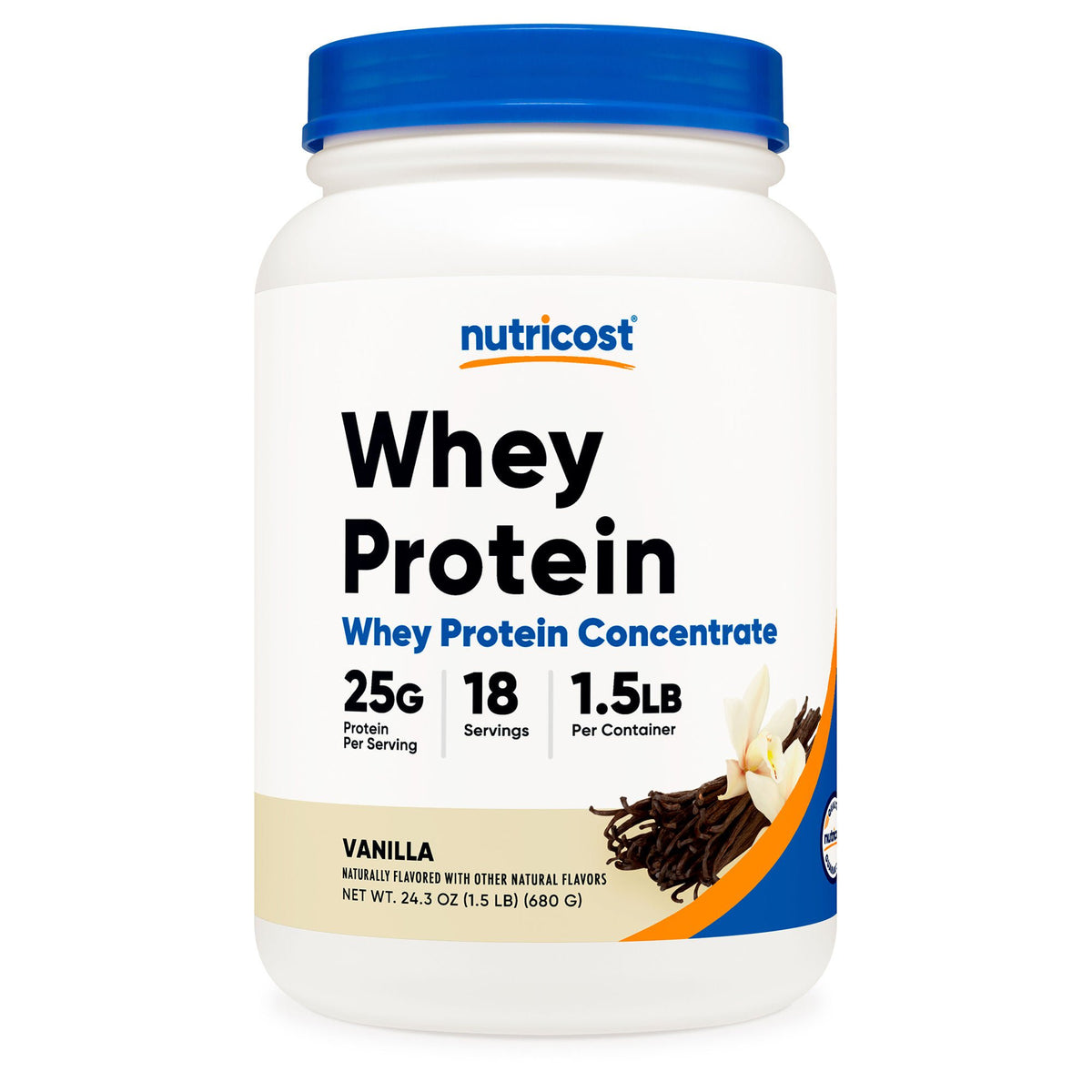 VITAMIN, PDR WHEY PROTEIN CONCWS VAN 1.5LB (6BT/CS), BT/1
