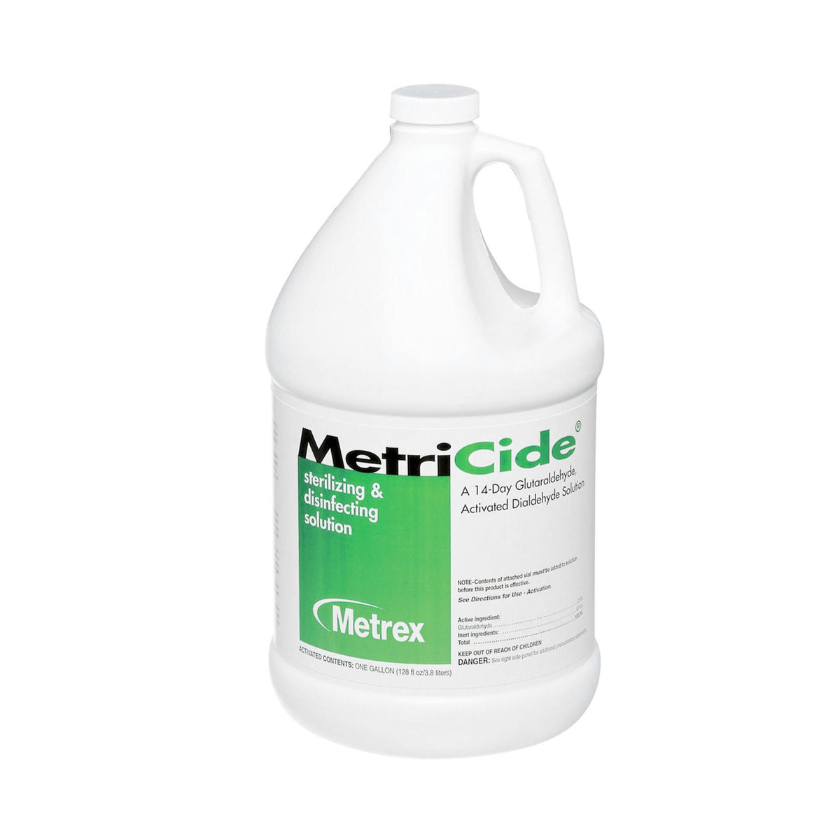 MetriCide® Glutaraldehyde High Level Disinfectant, 1-gallon Jug, CS/4