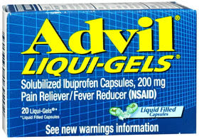 Advil® Liqui-Gels® Ibuprofen Pain Relief, BT/1