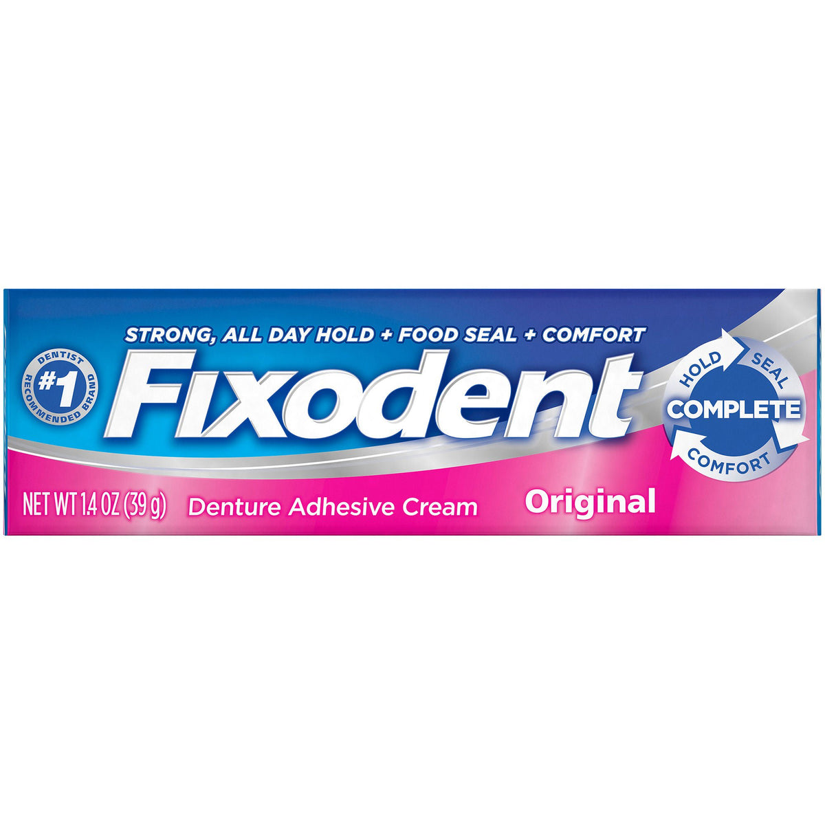 Fixodent Original Denture Adhesive Cream, 1.4 oz, EA/1