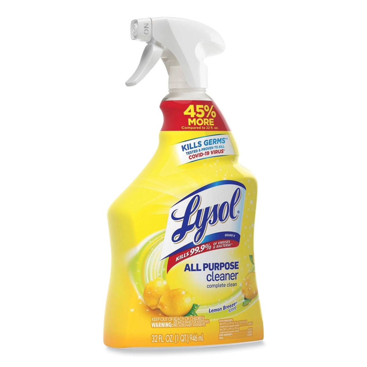 Lysol® All Purpose Cleaner, Lemon Breeze, EA/1