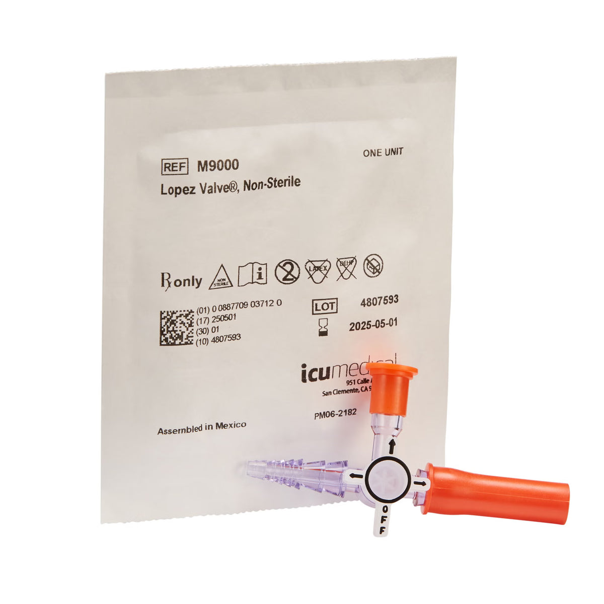 Lopez Valve® Enteral Feeding Valve, EA/1