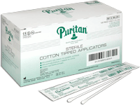 Sterile Cotton-Tip Applicator with Wood Handle 6"
