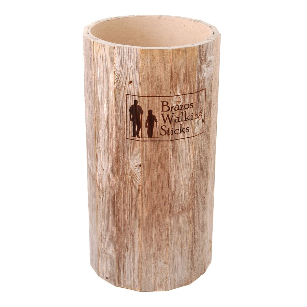 Brazos™ Round Barnwood Display Stand, EA/1