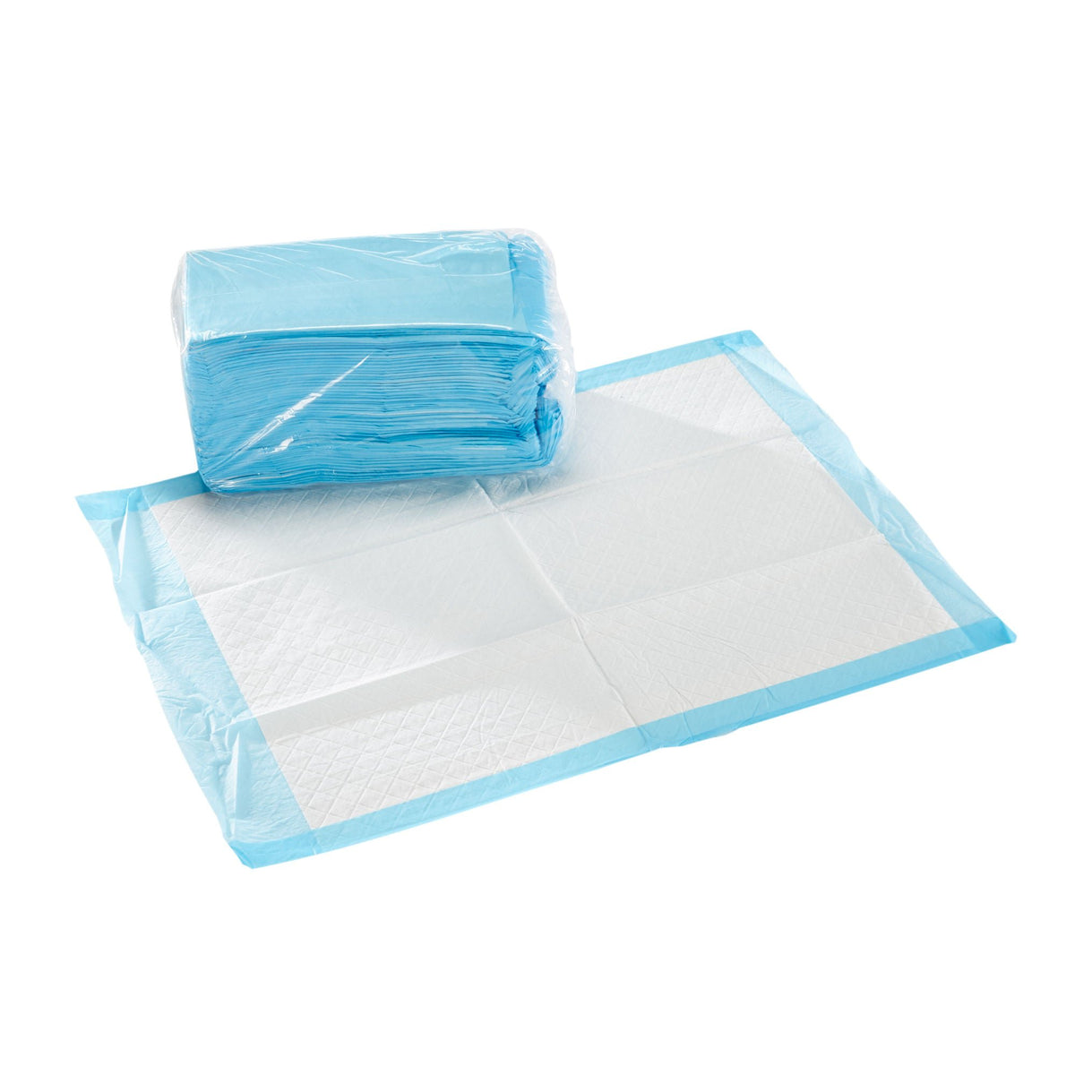 McKesson Nonsterile Blue Procedure Underpad, 17 x 24 Inch, CS/6