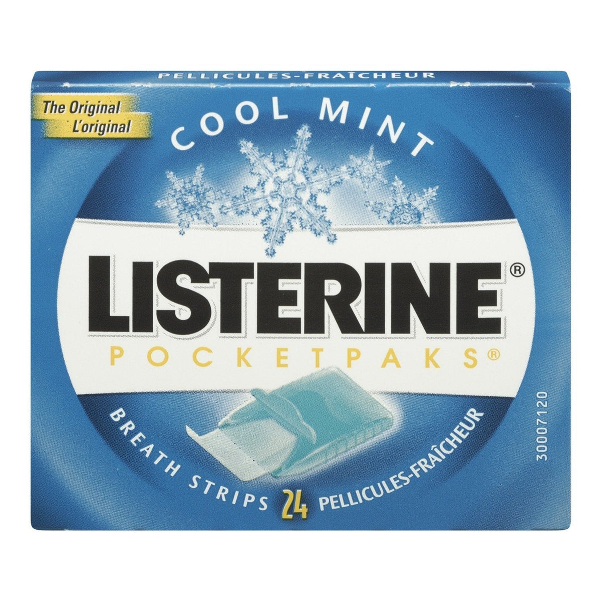 Listerine® PocketPaks® Breath Strips, Cool Mint, CT/12
