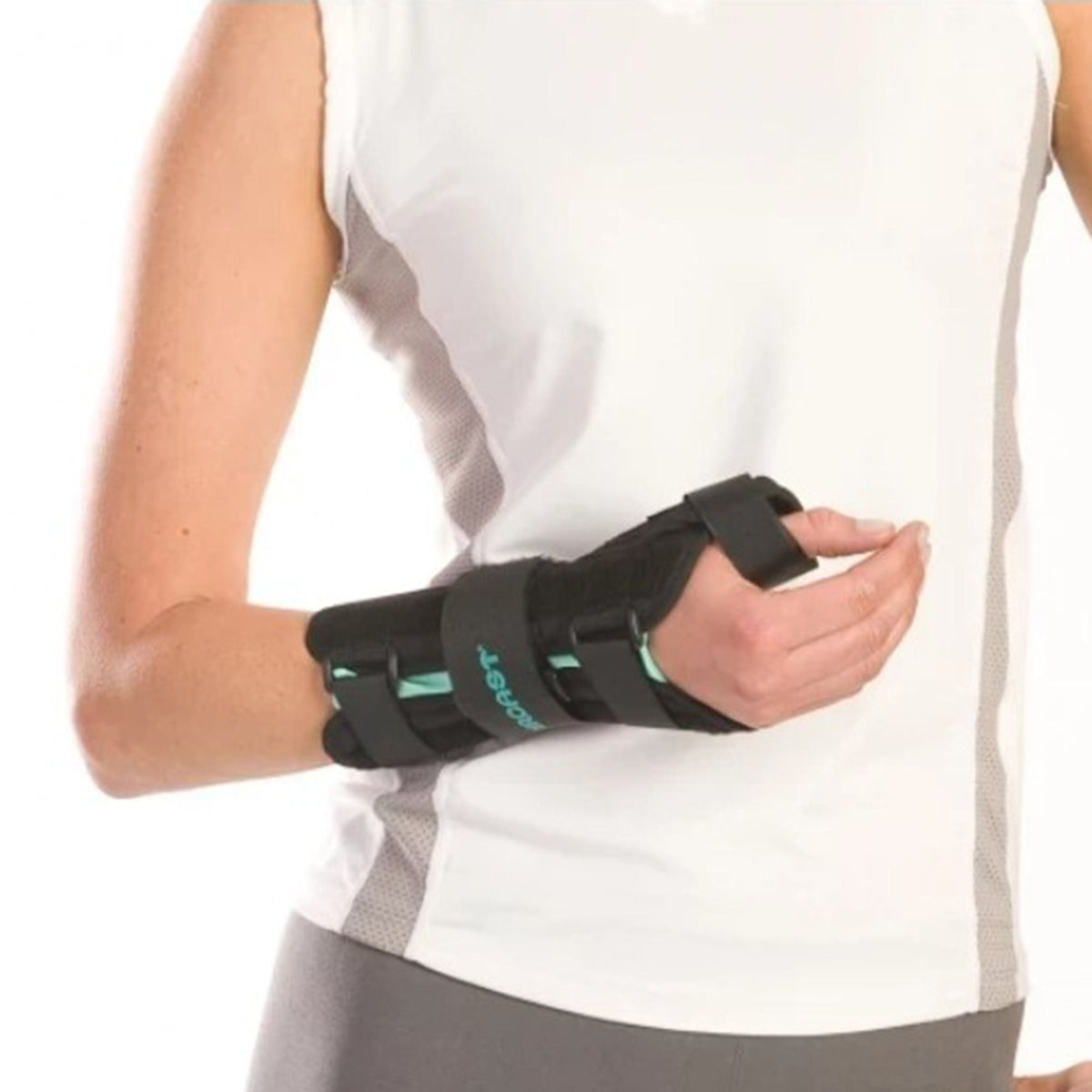 AirCast® A2™ Left Wrist Brace With Thumb Spica, Medium