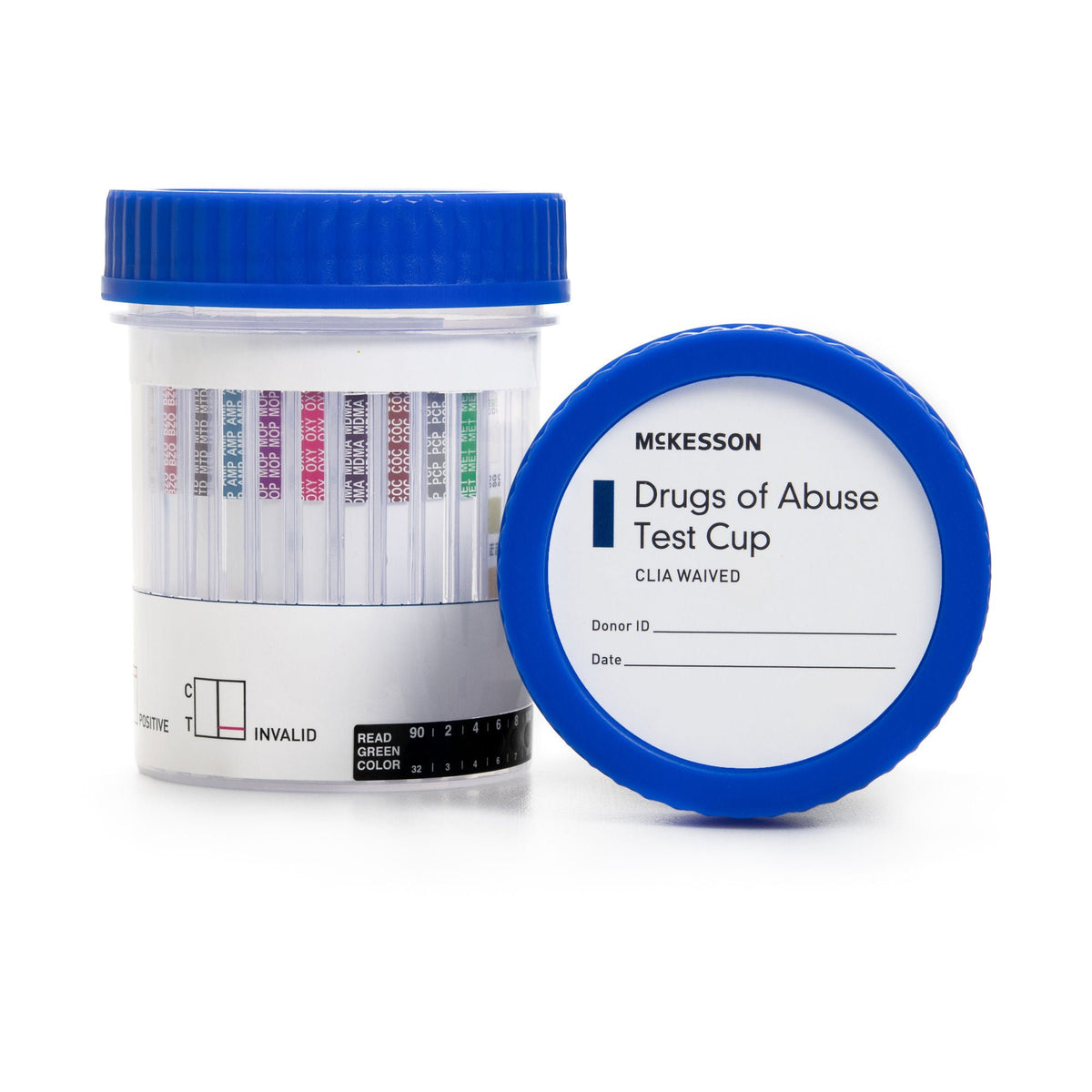 McKesson 14-Drug Panel with Adulterants Drugs of Abuse Test, BX/25