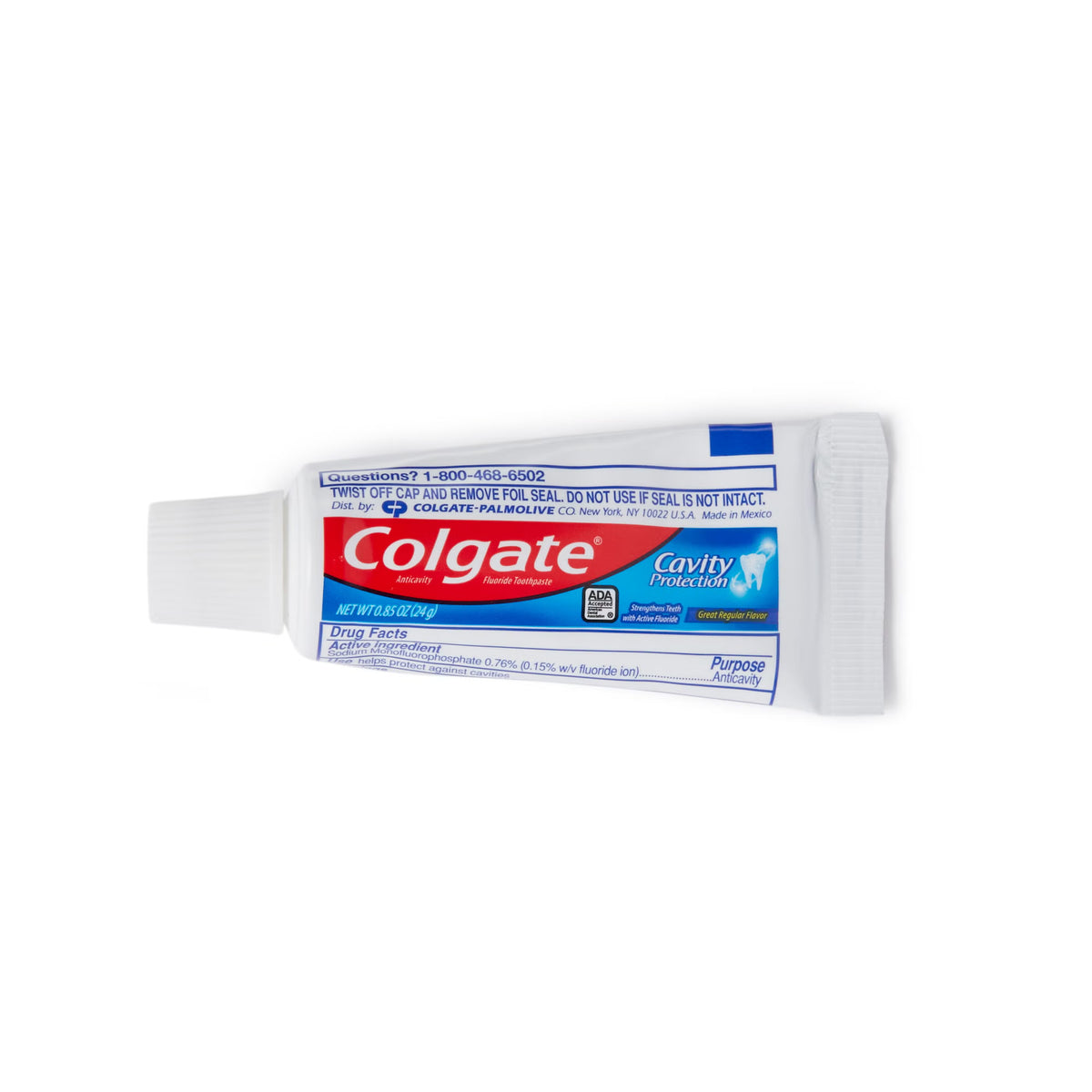 Colgate® Cavity Protection Toothpaste Regular Flavor, 0.85-ounce Tube, CS/240
