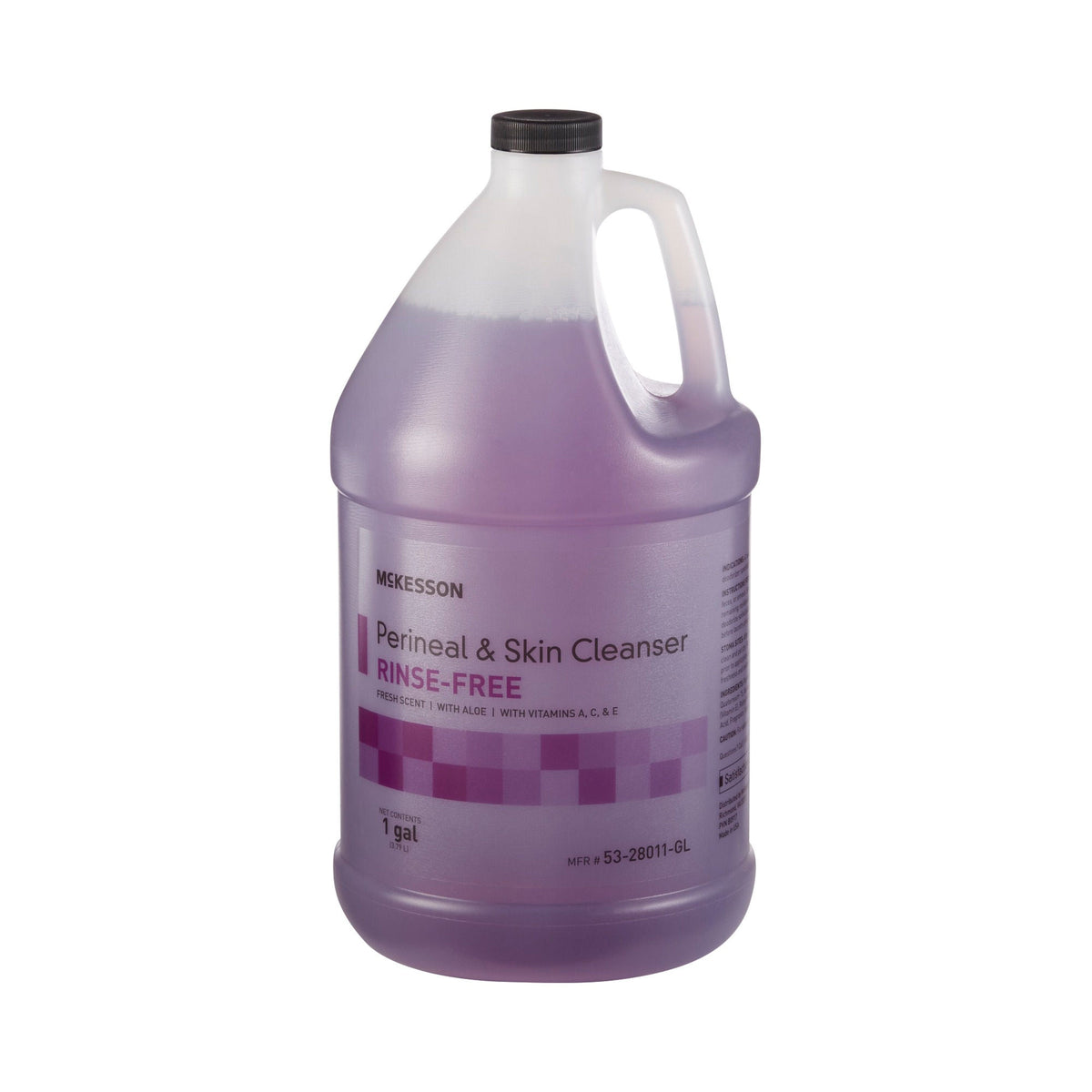 McKesson Rinse-Free Perineal Wash, Fresh Scent, 1 gal., CS/4