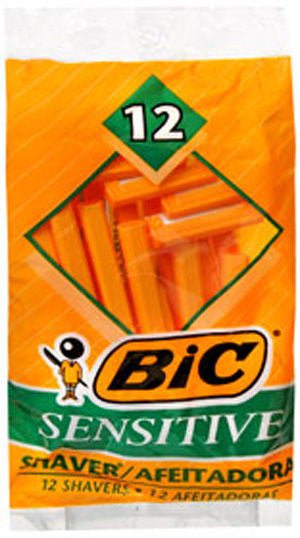 Bic® Sensitive Razor, PK/12