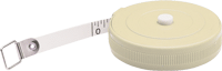 Tape Measure, White 1/4" X 60". Rectractable,Each, EA/1