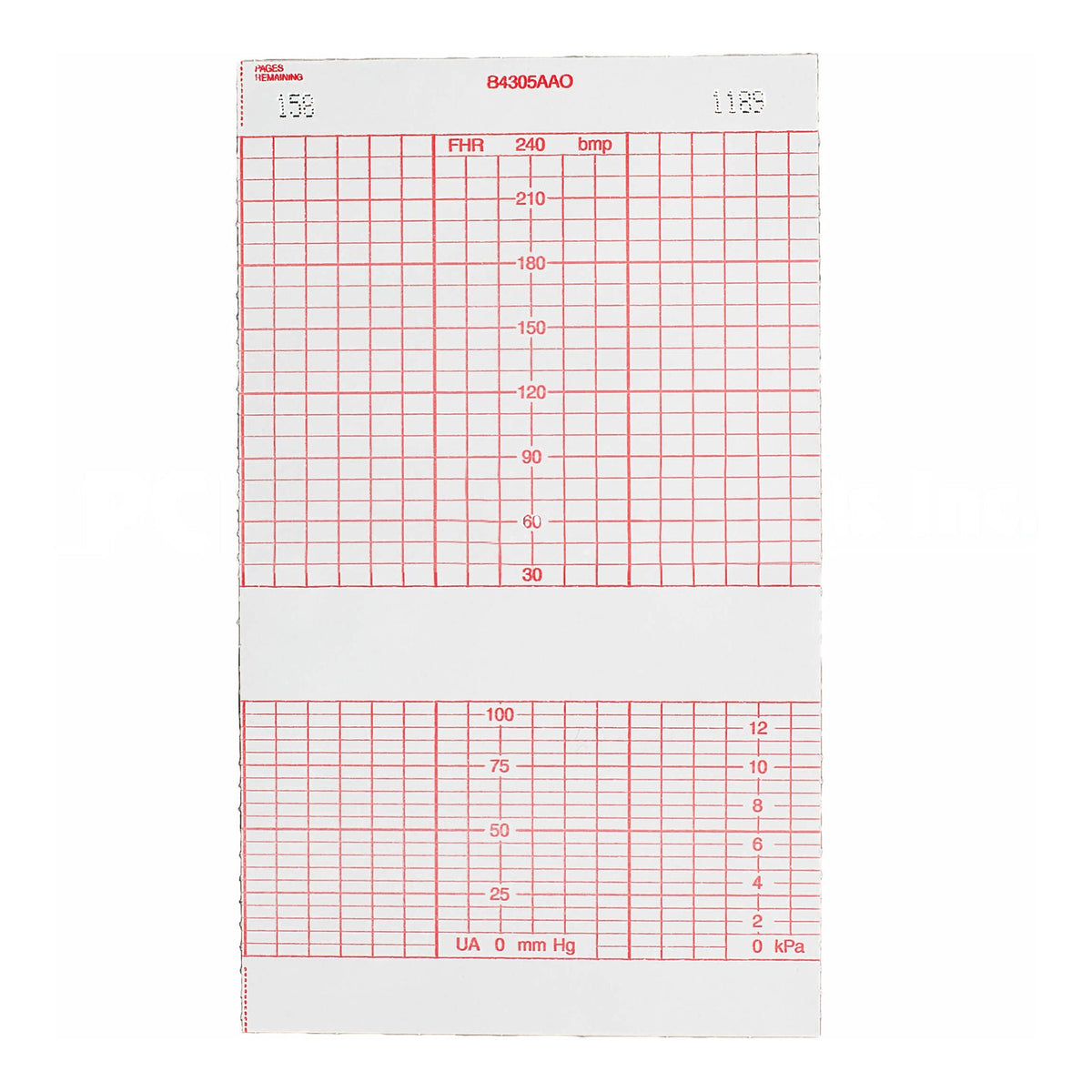 PAPER FETAL HEART MONITORIG (40RL/CS), CS/40