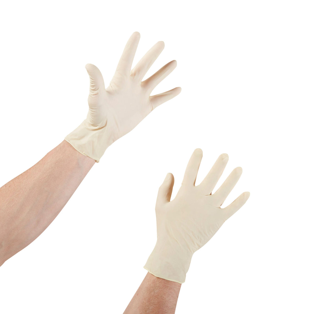 McKesson Confiderm® Latex Exam Glove, Extra Large, Ivory