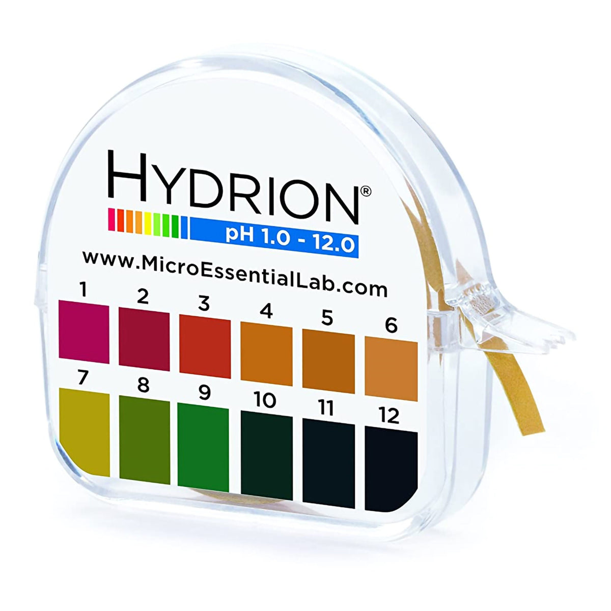 Hydrion® pH Paper in Dispenser, 1.0 – 12.0, EA/1