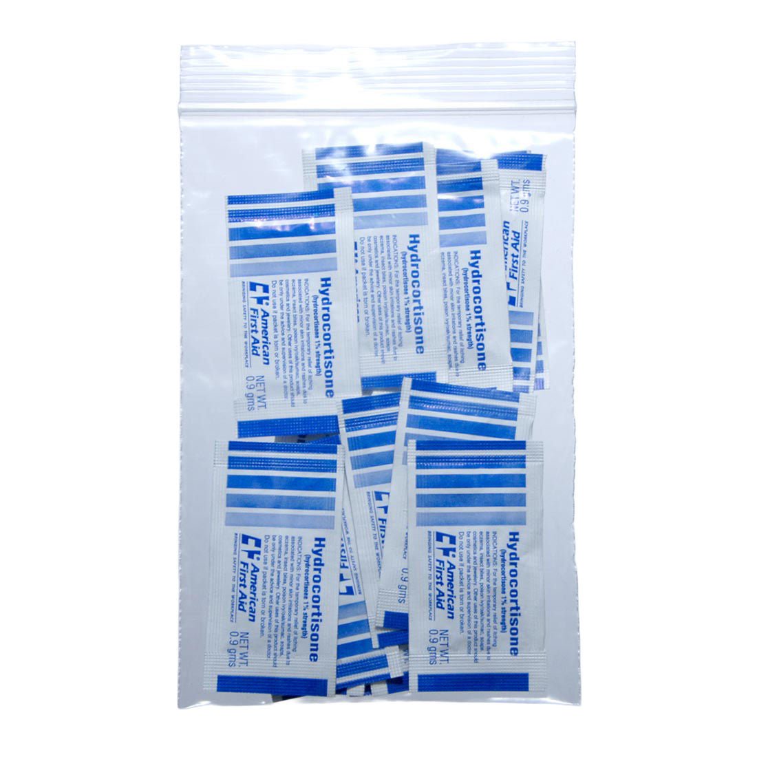 Clear Line Zip Closure Bag, BX/100