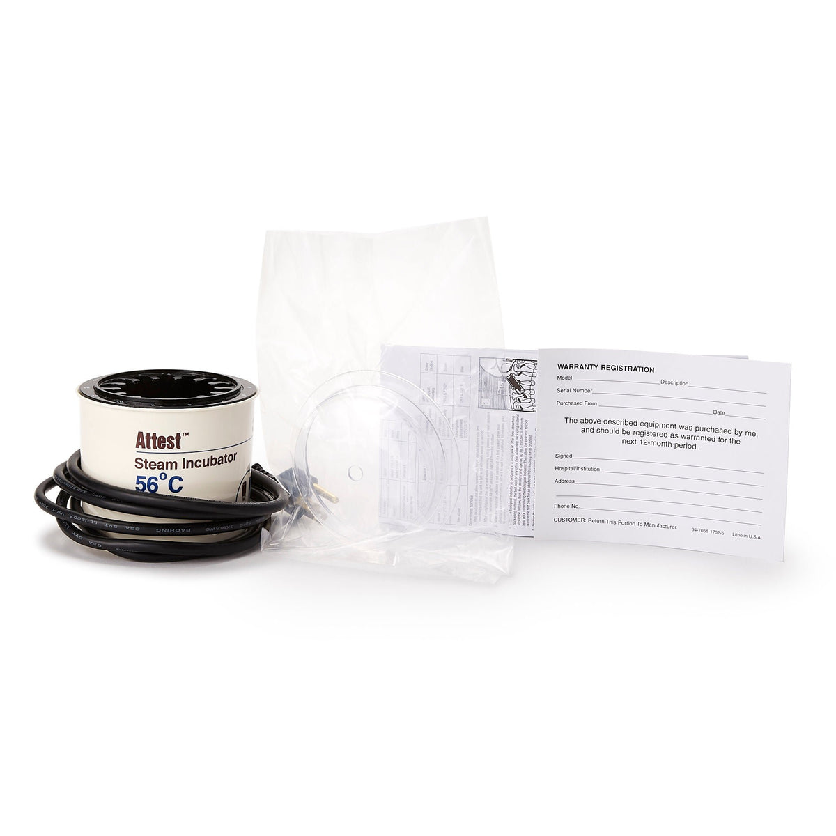 3M™ Attest™ Biological Incubator, 14 Vial, 50° C, CS/1