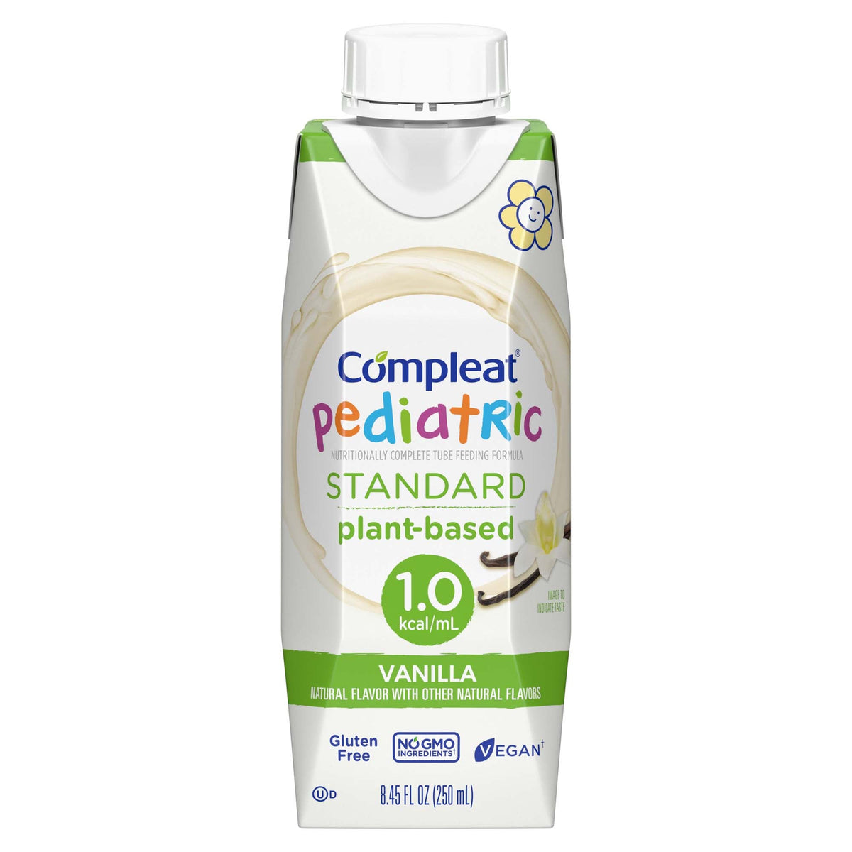 Compleat® Pediatric Standard Plant-Based 1.0 Cal Tube Feed Formula, Vanilla, EA/1