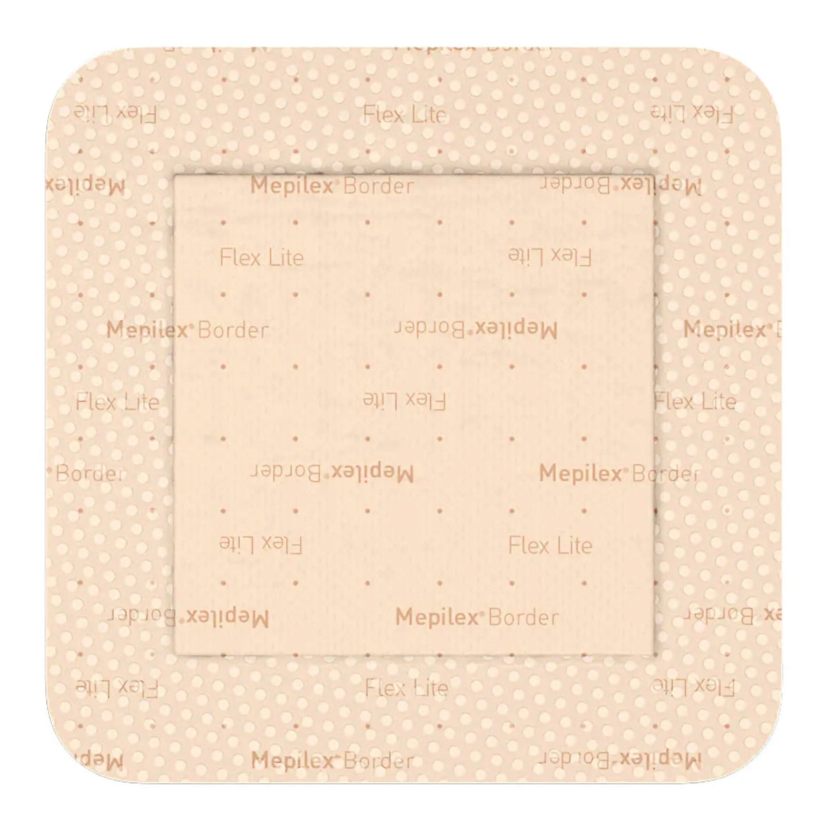 Mepilex® Border Flex Lite Silicone Foam Dressing, 6 x 6 Inch, EA/1