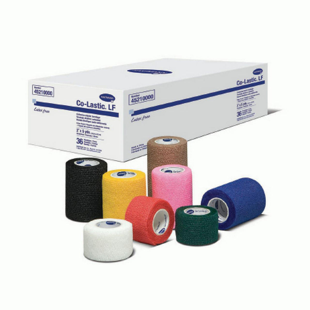 Co-Lastic® Self-adherent Closure Cohesive Bandage, 2 Inch x 5 Yard, CS/36