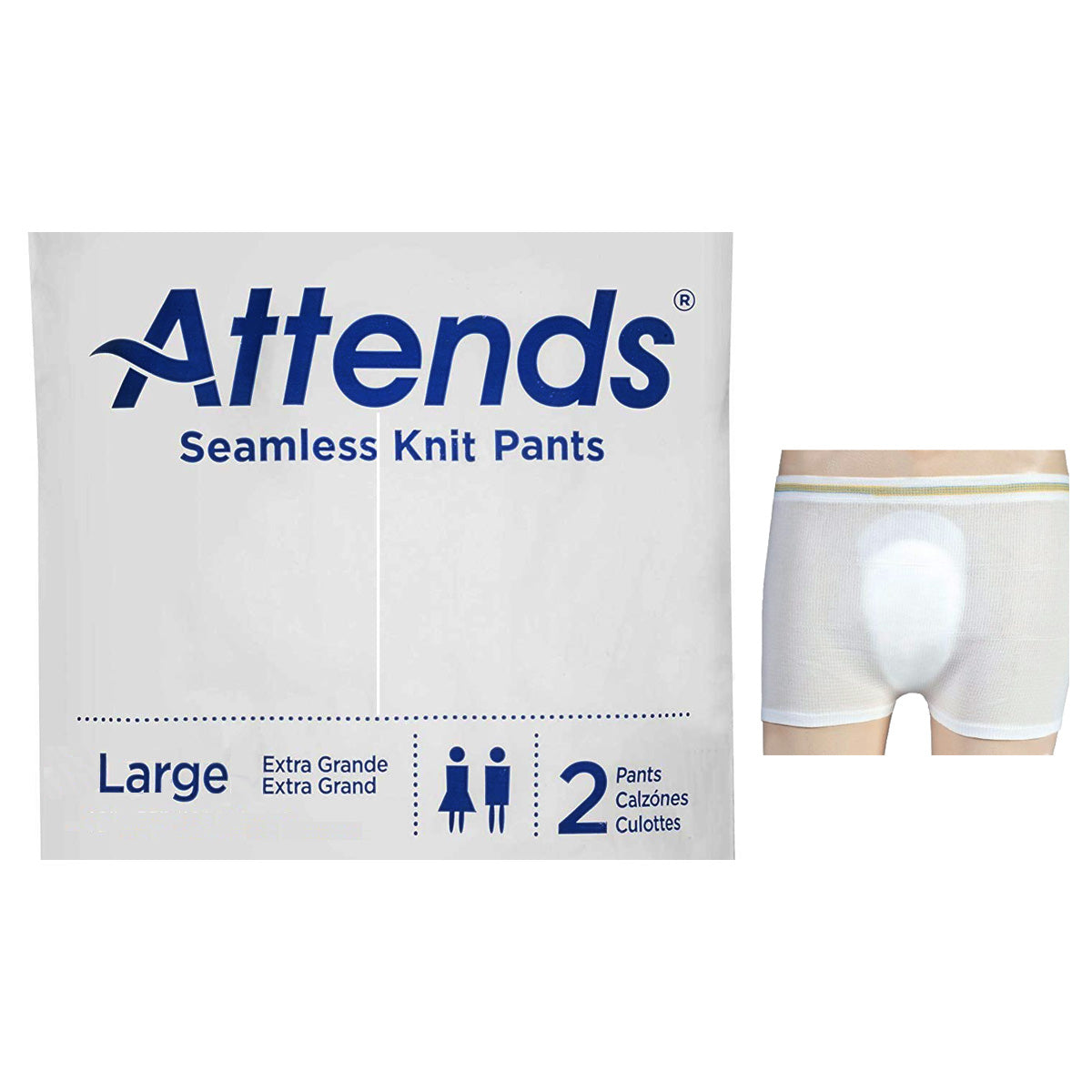 Attends Seamless Mesh Pants, Large