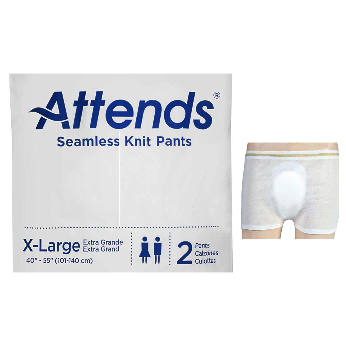 Attends Seamless Mesh Pants, X-Large