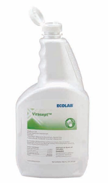 Ecolab® Virasept™ Surface Disinfectant Cleaner, 32 oz., EA/1