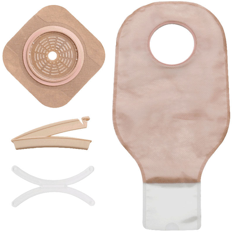 New Image Two-piece Drainable Colostomy/Ileostomy Kit 3-1/2""