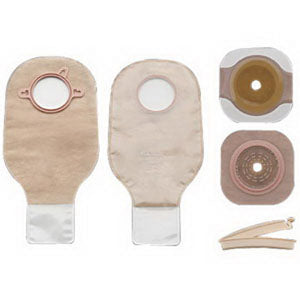 New Image Two-piece Drainable Colostomy/Ileostomy Kit 3-1/2""