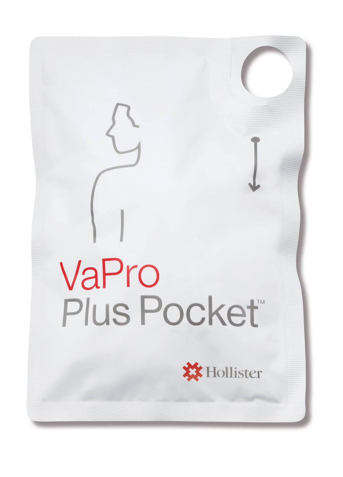 VaPro Plus Pocket Intermittent Catheter, 14 Fr, 16", Hydrophilic