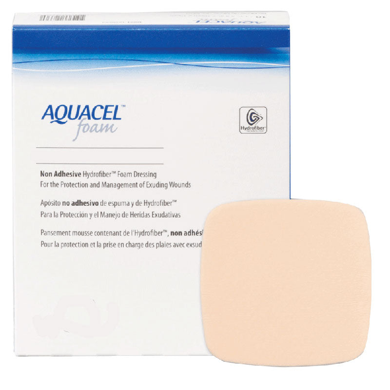 Aquacel Non-adhesive Gelling Foam Dressing 4" x 4"