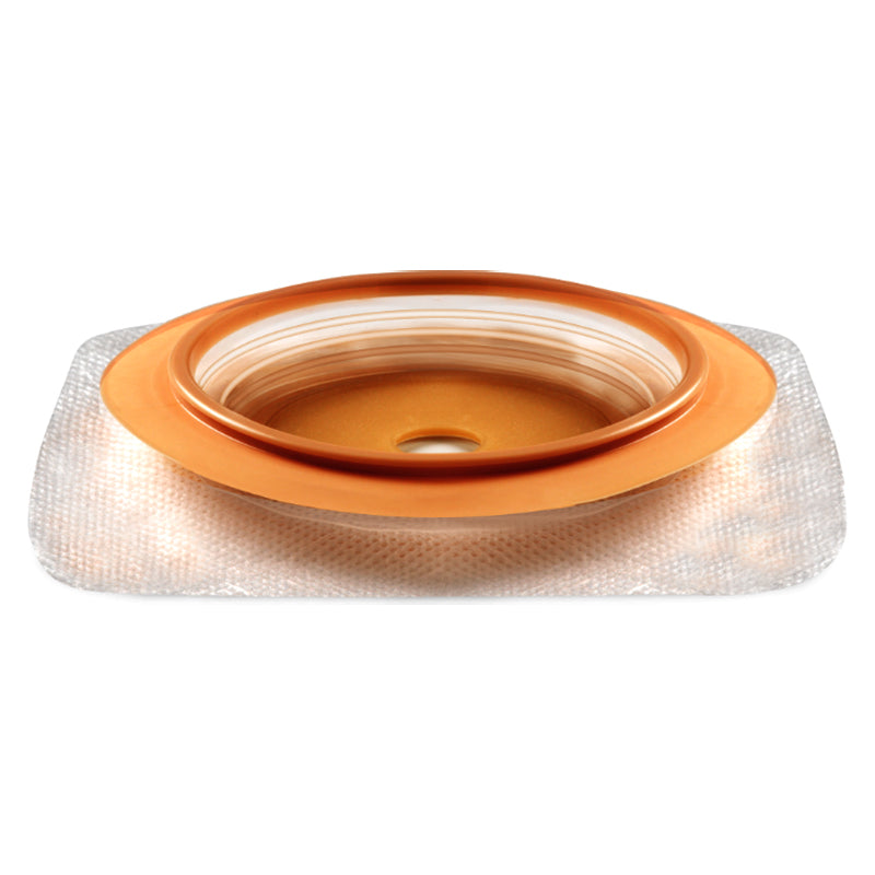 Natura Accordion Cut-To-Fit 1-3/4" Durahesive Skin Barrier With Convexity Hydrocolloid Collar