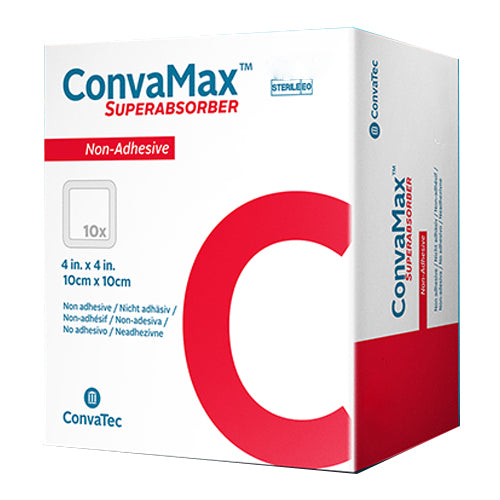 ConvaMax Superabsorber Non-Adhesive Wound Dressing, 4" x 4", EA/1