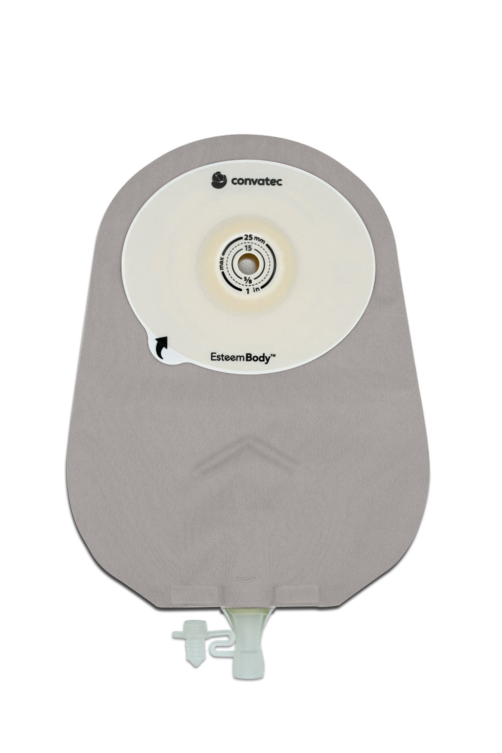 Esteem Body Urostomy 10" Pouch, SC, Soft Convexity, 10-35MM