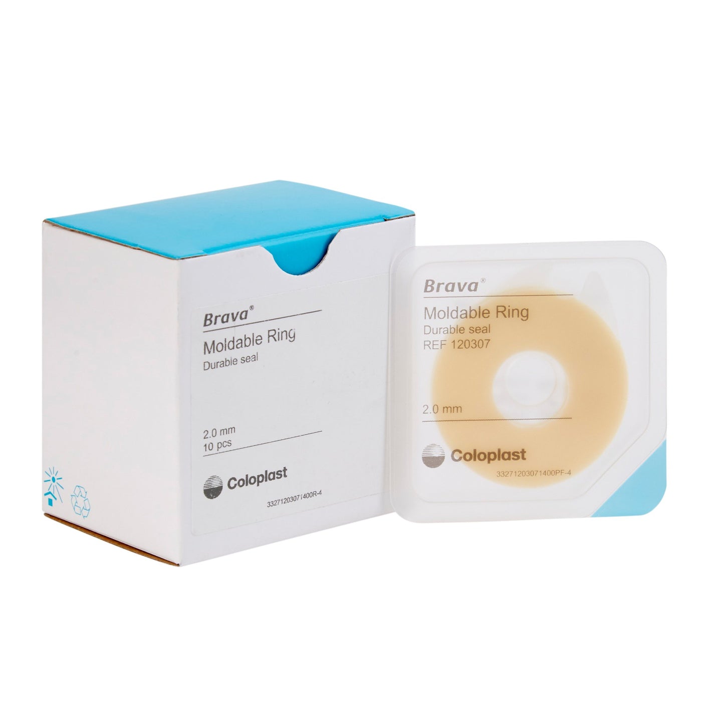 RING, OSTOMY BRAVA MOLDABLE 2MM (10/BX)