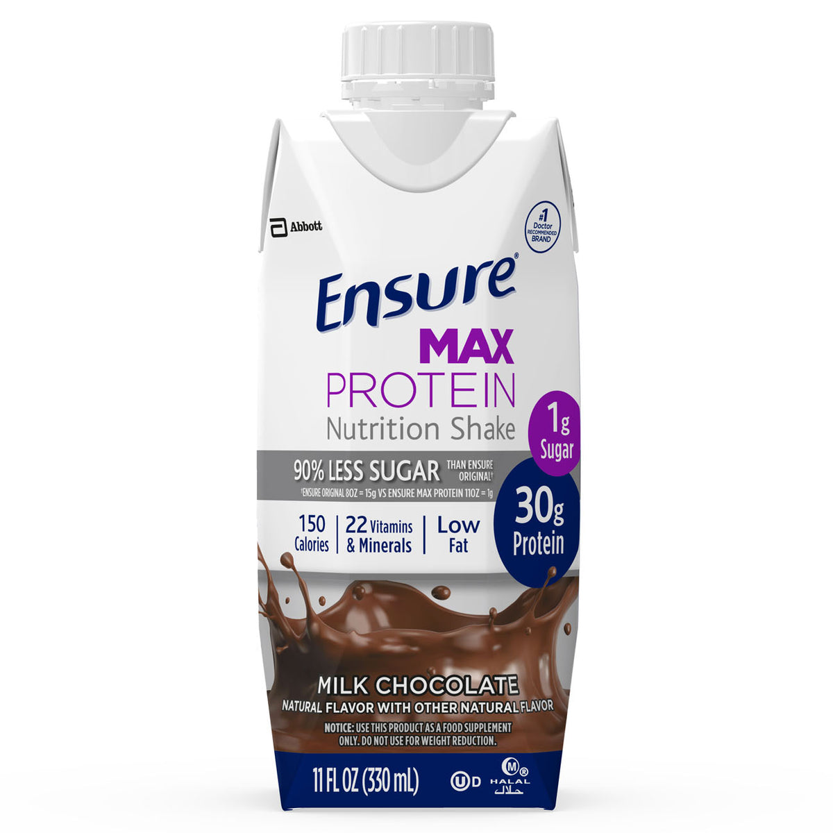 Ensure Max Protein, Milk Chocolate, Ready-to-Drink, 11 oz, Retail (same as 67005), EA/1