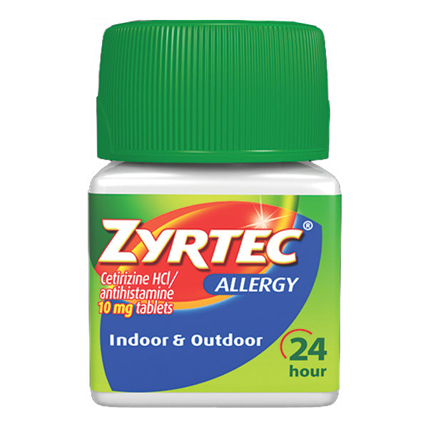 Zyrtec Allergy Tablets, 10 mg, 5 Count
