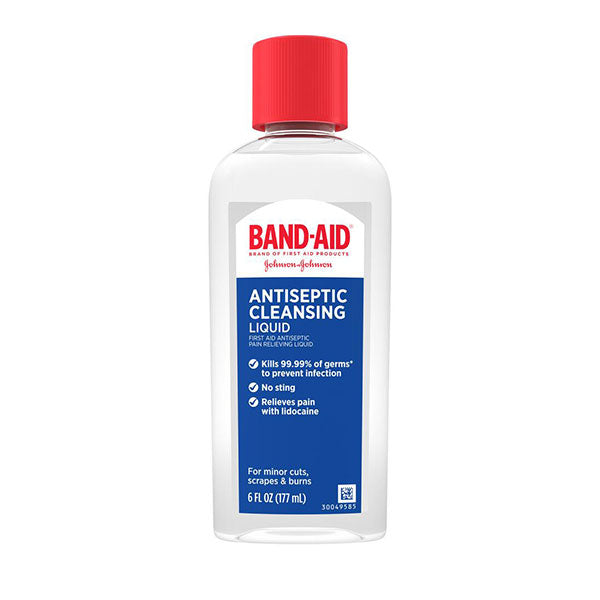 Band-Aid Hurt-Free Antiseptic Wash, 6 oz - REPLACES 53004459