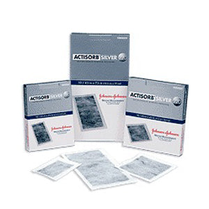ACTISORB Silver Antimicrobial Dressing 4-1/8" x 7-1/2"