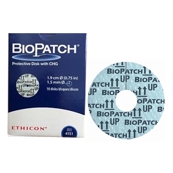 Biopatch Antimicrobial Dressing 3/4" Disk, 1-1/2 mm